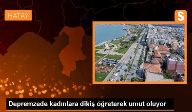 Depremzede Kadınlara Dikiş Eğitimi Veren Terzi