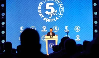 Hasan Kılca: “Alnımızın Akıyla Karatay Aşkıyla 5 yıl geride kaldı”