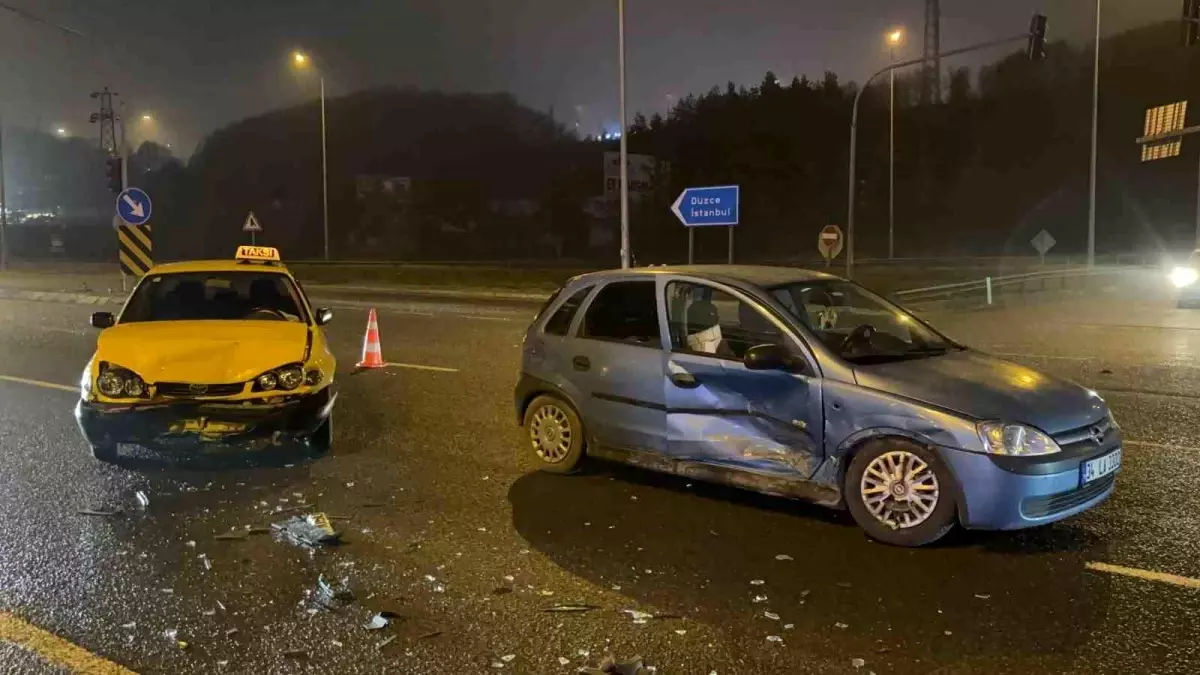 Bolu’da Trafik Kazasında 3 Yaralı